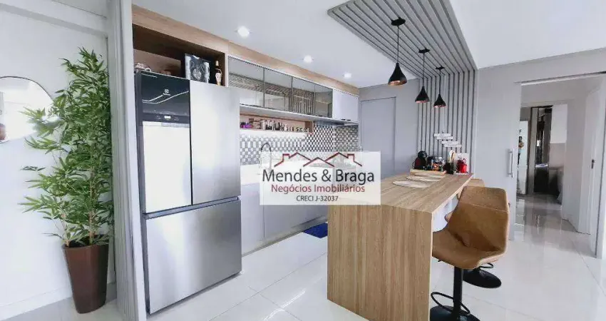 Apartamento com 3 dormitórios à venda, 89 m² por R$ 1.100.000,00 - Vila Augusta - Guarulhos/SP