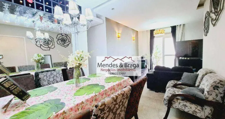 Apartamento com 3 dormitórios à venda, 75 m² por R$ 520.000,00 - Gopoúva - Guarulhos/SP