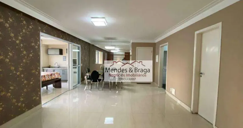 Apartamento, 110 m² - venda por R$ 1.120.000,00 ou aluguel por R$ 6.827,50/mês - Vila Augusta - Guarulhos/SP