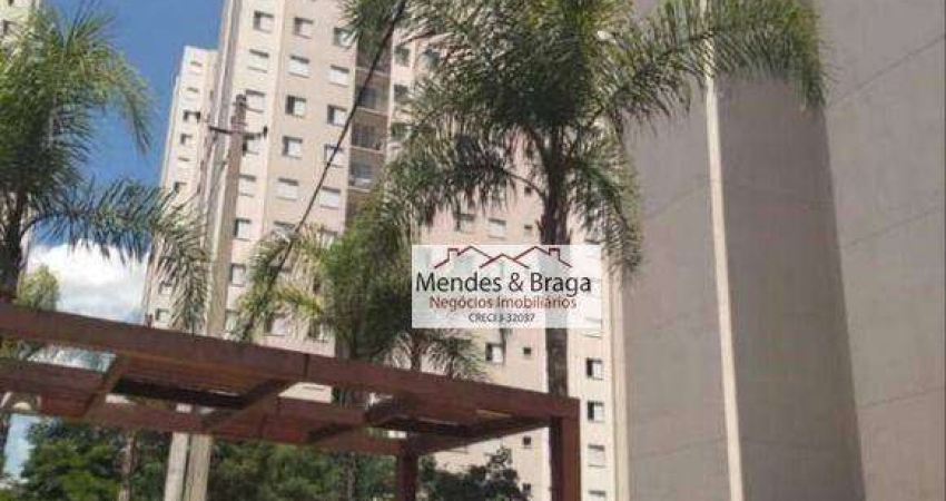 Apartamento com 2 dormitórios à venda, 43 m² por R$ 329.000,00 - Cocaia - Guarulhos/SP