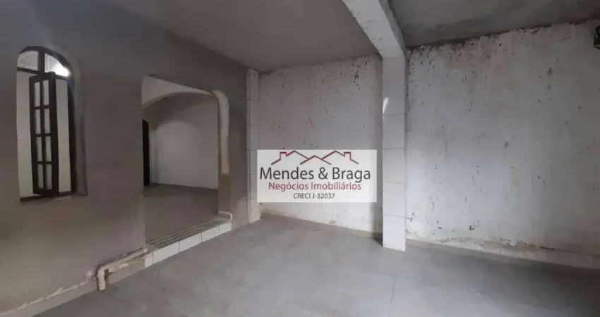 Salão para alugar, 80 m² por R$ 2.200,00/mês - Vila Augusta - Guarulhos/SP