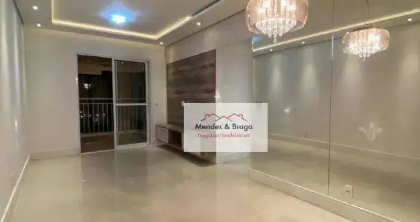 Apartamento com 3 dormitórios à venda, 75 m² por R$ 699.900,00 - Vila Augusta - Guarulhos/SP