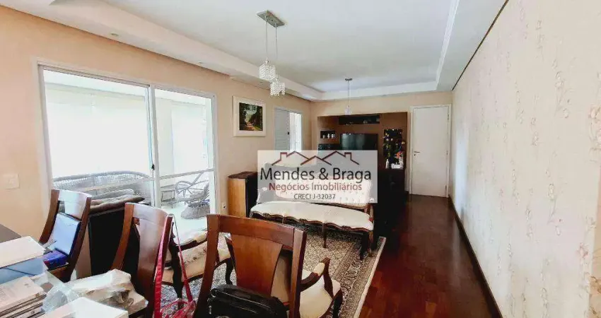 Apartamento com 3 dormitórios à venda, 134 m² por R$ 1.450.000,00 - Vila Augusta - Guarulhos/SP