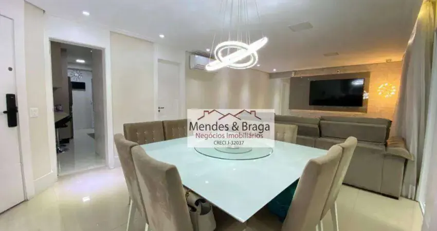 Apartamento com 3 dormitórios à venda, 128 m² por R$ 1.550.000,00 - Vila Augusta - Guarulhos/SP