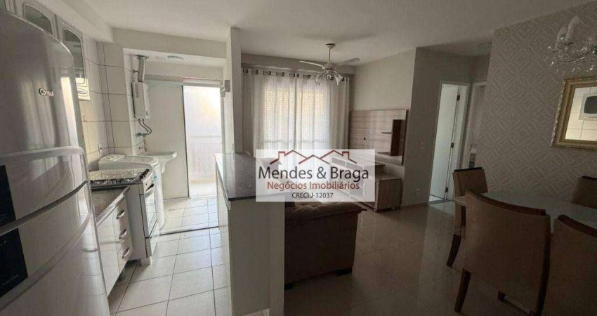 Apartamento com 2 dormitórios para alugar, 58 m² por R$ 3.119,00/mês - Jardim Flor da Montanha - Guarulhos/SP