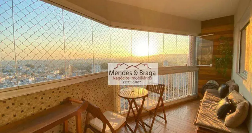 Apartamento com 3 dormitórios à venda, 82 m² por R$ 699.900,00 - Vila Augusta - Guarulhos/SP