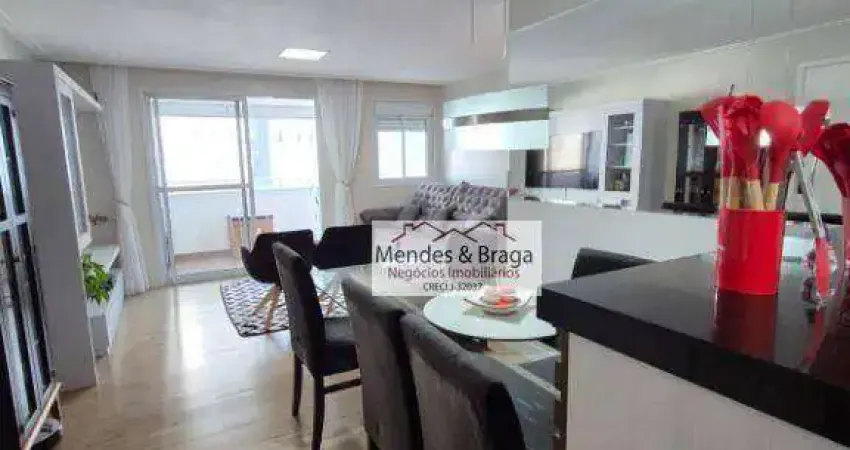 Apartamento com 3 dormitórios à venda, 95 m² por R$ 895.000,00 - Vila Augusta - Guarulhos/SP