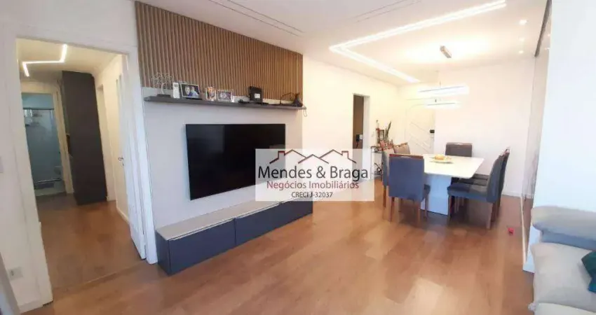 Apartamento com 3 dormitórios à venda, 104 m² por R$ 700.000,00 - Vila Galvão - Guarulhos/SP