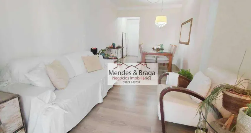 Apartamento com 3 dormitórios para alugar, 75 m² por R$ 4.486,00/mês - Vila Augusta - Guarulhos/SP