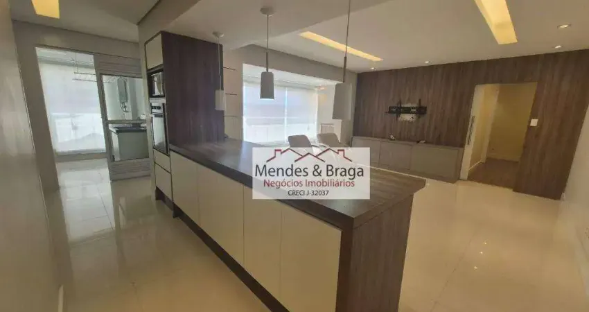 Apartamento com 3 dormitórios à venda, 116 m² por r$ 1.380.000,00 - bosque maia - guarulhos/sp