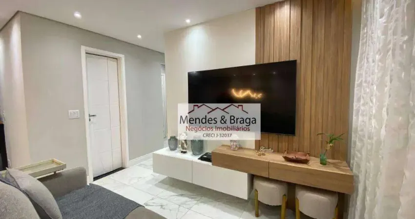 Apartamento com 3 dormitórios à venda, 95 m² por r$ 997.000,00 - vila augusta - guarulhos/sp