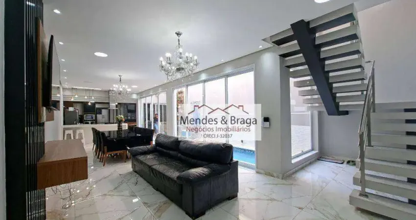 Sobrado com 4 dormitórios à venda, 292 m² por r$ 1.800.000,00 - vila maria alta - são paulo/sp