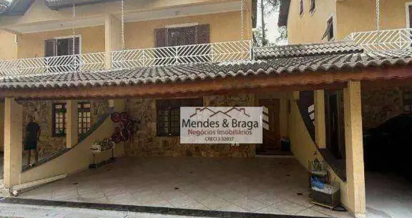 Sobrado com 4 dormitórios, 180 m² - venda por r$ 1.380.000,00 ou aluguel por r$ 7.001,17/mês - jardim aliança - guarulhos/sp