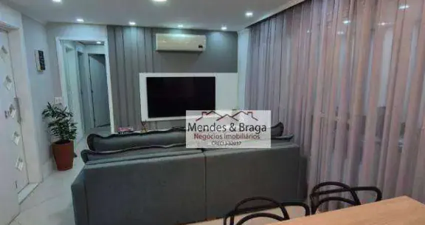 Apartamento com 3 dormitórios à venda, 86 m² por r$ 950.000,00 - vila augusta - guarulhos/sp