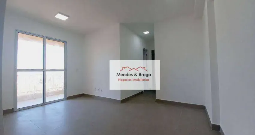 Apartamento com 2 dormitórios à venda, 52 m² por r$ 380.000,00 - vila paulista - guarulhos/sp