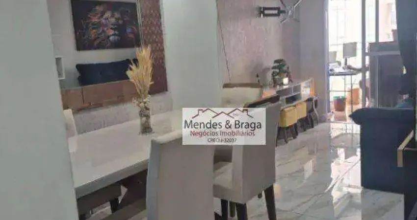 Apartamento com 3 dormitórios à venda, 75 m² por R$ 695.000,00 - Vila Augusta - Guarulhos/SP
