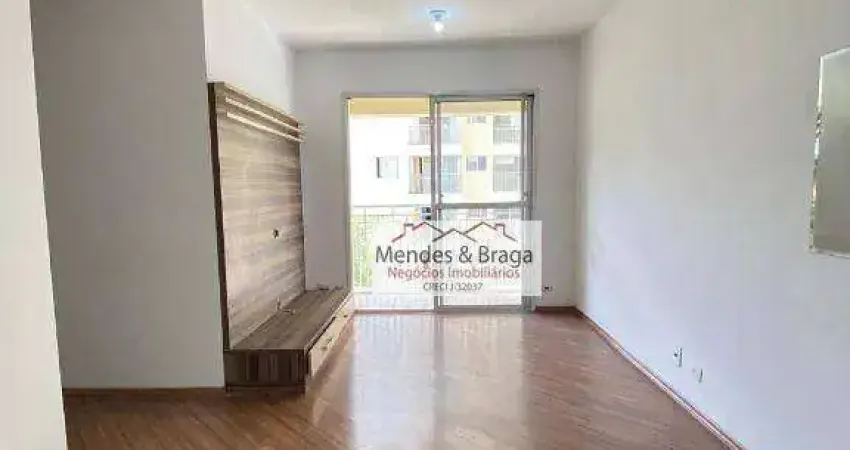 Apartamento com 3 dormitórios à venda, 62 m² por R$ 420.000,00 - Ponte Grande - Guarulhos/SP