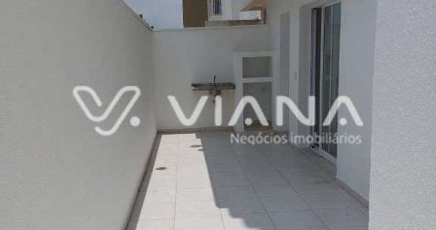 Apartamento com quintal para venda no Bairro Campestre em Santo André
