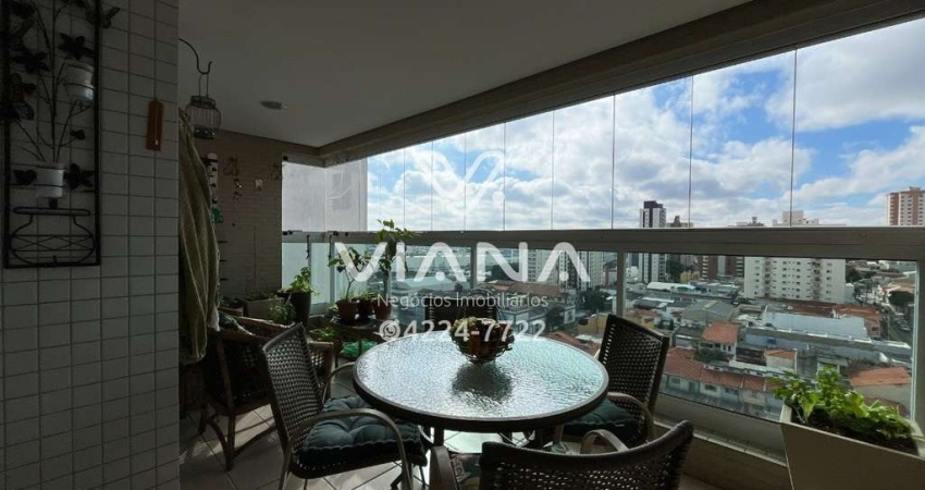 Apartamento 123m² à venda com 3 suítes e 3 vagas - Santa Paula, São Caetano do Sul