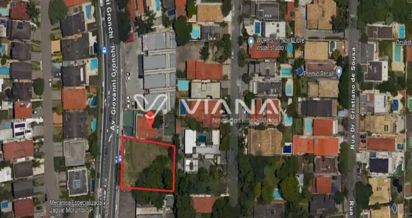 Terreno comercial para alugar na Avenida Giovanni Gronchi, --, Morumbi, São Paulo