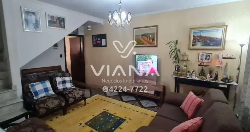 Sobrado com 3 Quartos e Edícula à Venda no Bairro Olímpico em São Caetano do Sul