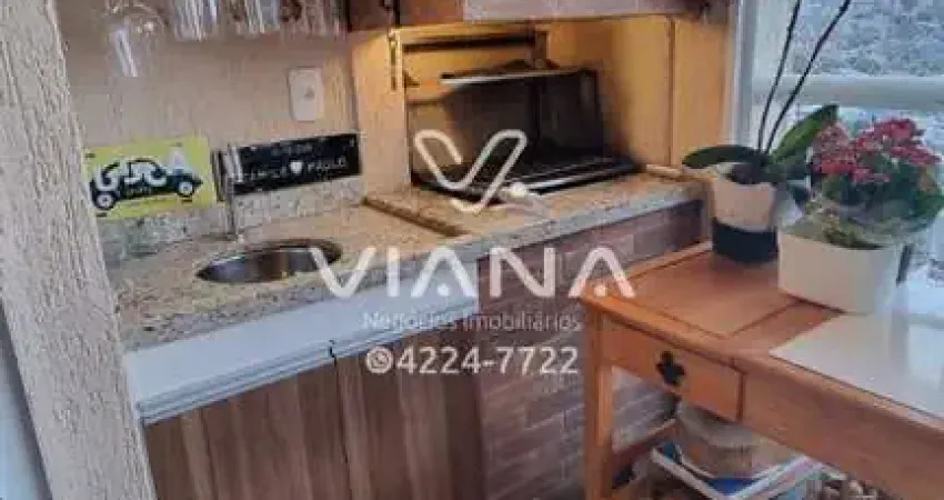 Apartamento com varanda gourmet à venda no bairro barcelona em são caetano do sul