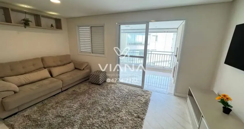 Apartamento com varanda gourmet no bairro jardim são caetano em são caetano do sul