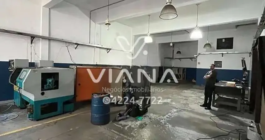 Galpão 865m², locação, zona industrial, são caetano do sul, sp