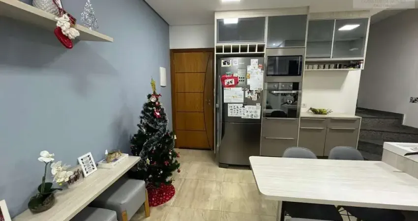 Apartamento para Venda em Santo André, Parque Industriario, 2 dormitórios, 1 suíte, 3 banheiros, 1 vaga