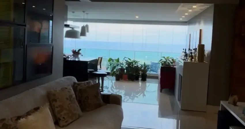 Apartamento à venda, 89m2,3/4, suíte, vista mar, varanda, 02 vagas garagem