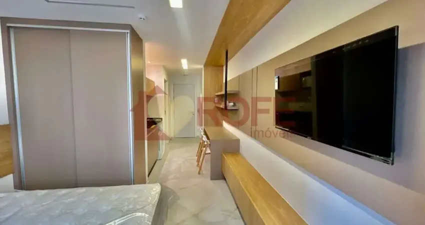 Brooklin, apartamento para locação de 33 m² pronto para morar