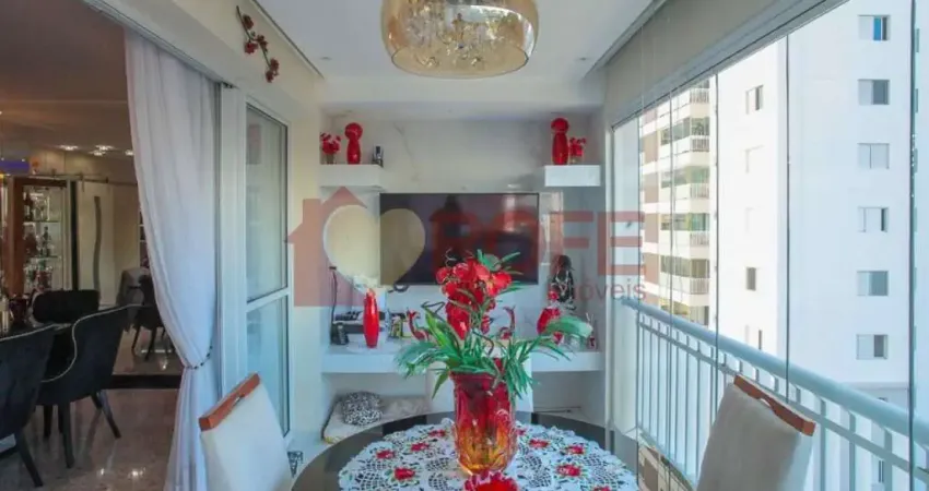 Apartamento à venda, 121 m² por r$ 1.667.000,00 - granja julieta - são paulo/sp