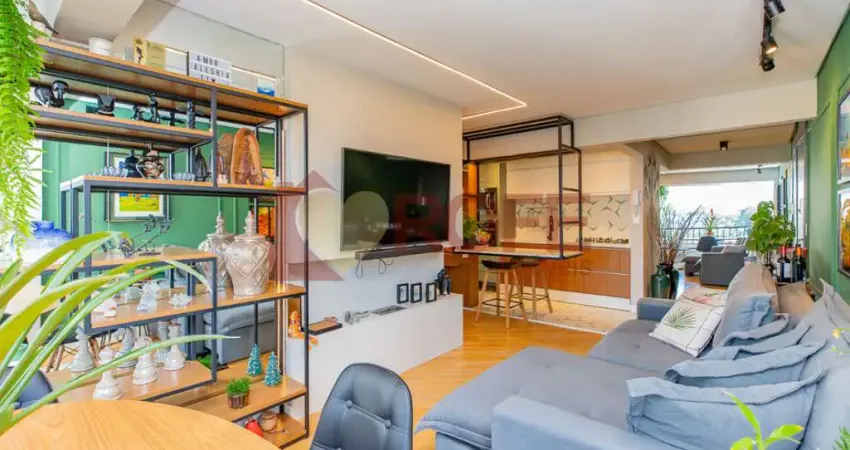 Apartamento reformado à venda, 46m², vista livre, 1 quarto (suíte), 1vaga - r$ 698.000,00, brooklin