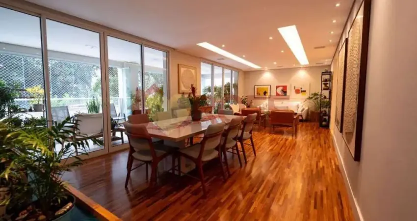 Apartamento 274 m² com 4 quartos, sendo 4 suítes, 4 vagas à venda, bairro campo belo