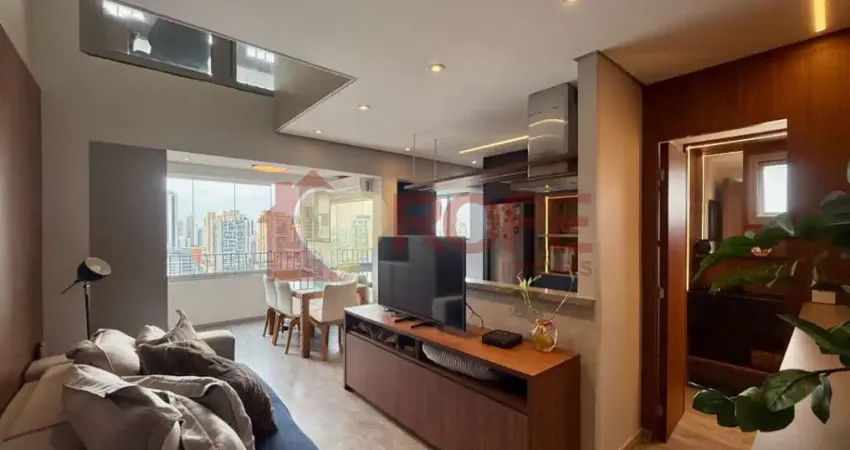 Venda de duplex sofisticado com 1 suíte e lazer no rooftop ao lado do metrô brooklin