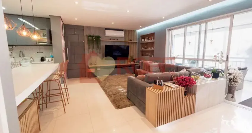 Apartamento de 125 m² com 3 dormitórios, 1 suíte, 3 vagas e depósito à venda no alto da boa vista.