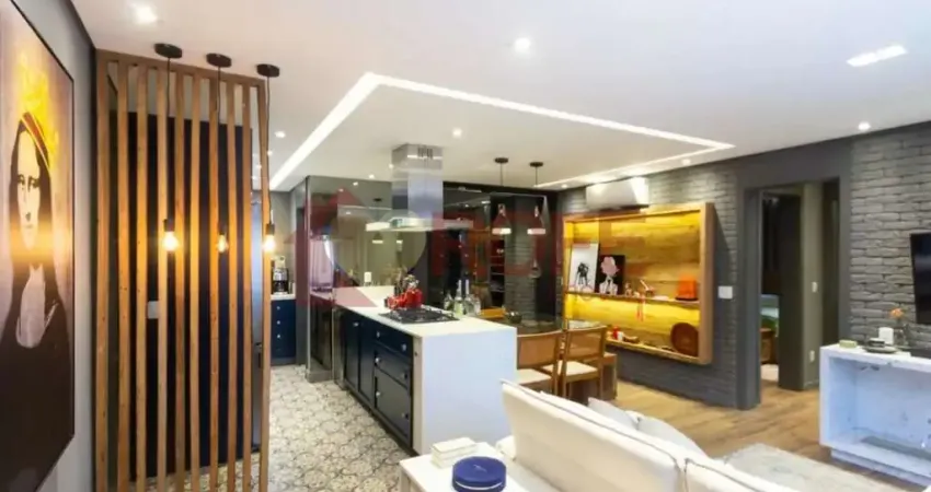 Apartamento de 90m2 100% mobiliado para venda ou locação, 2 dorms, sendo 1 suite, 1 vaga, v. olímpia