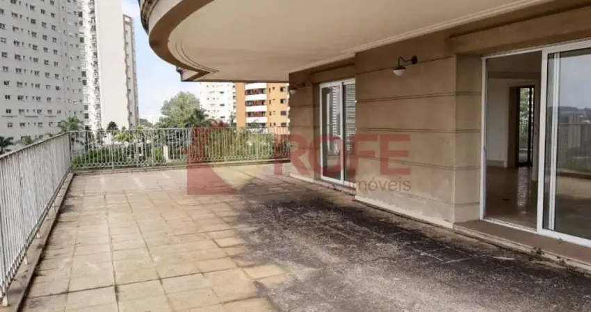 Apartamento tipo garden para venda 515 m², 4 dormitórios, 4 suítes, 5 vagas no panamby.