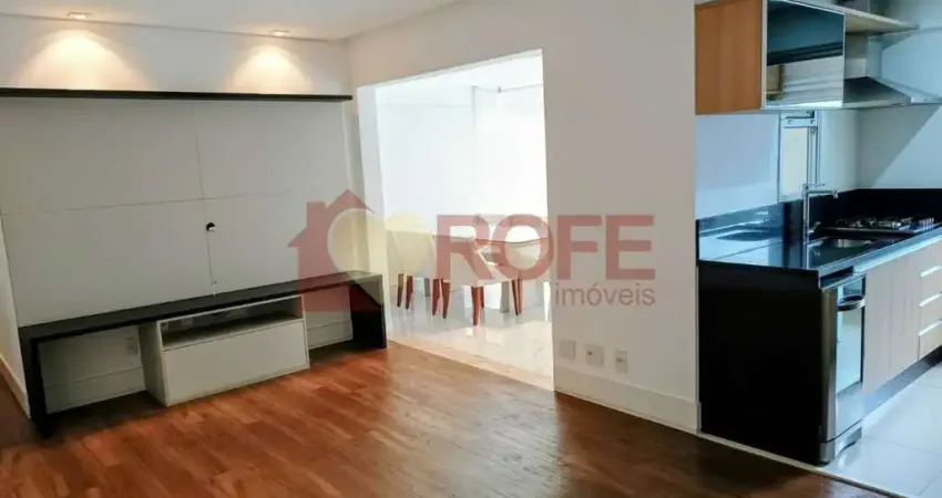 Apartamento com 80m² - 2 suítes e 2 vagas de garagem, brooklin, são paulo, sp.