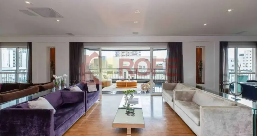 Apartamento com 4 dormitórios à venda, 310 m² por r$ 7.589.900,00 - moema - são paulo/sp