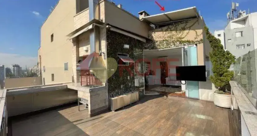 Cobertura com 3 dormitórios à venda, 121 m² por r$ 1.399.999,90 - campo belo - são paulo/sp