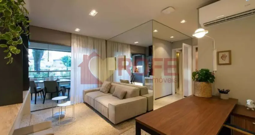 Apartamento à venda, 69 m² por r$ 950.000,00 - campo belo - são paulo/sp