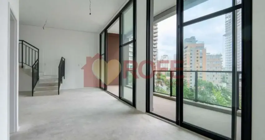 Apartamento com 1 dormitório à venda, 65 m² por r$ 1.385.000,00 - indianópolis - são paulo/sp