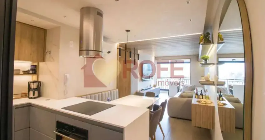 Apartamento com 64 m² à venda no brooklin. 2 quartos, 1 suíte e 1 vaga.