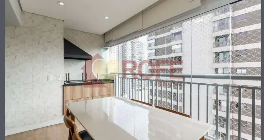 Maravilhoso apartamento à venda todo mobiliado!!  2 dormitórios (1 suíte) varanda gourmet