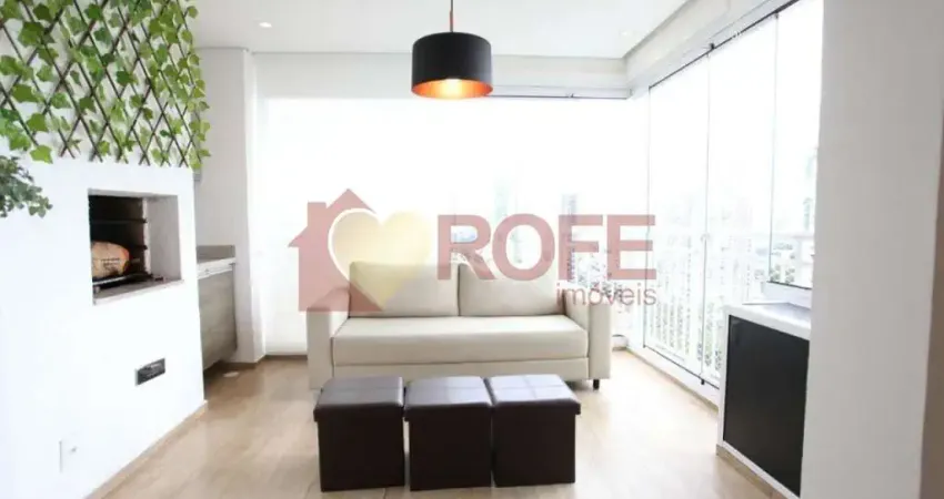 Apartamento para locação/venda 66m², 2 quartos(1 suíte), 2 vagas, varanda/churrasqueira. brooklin.