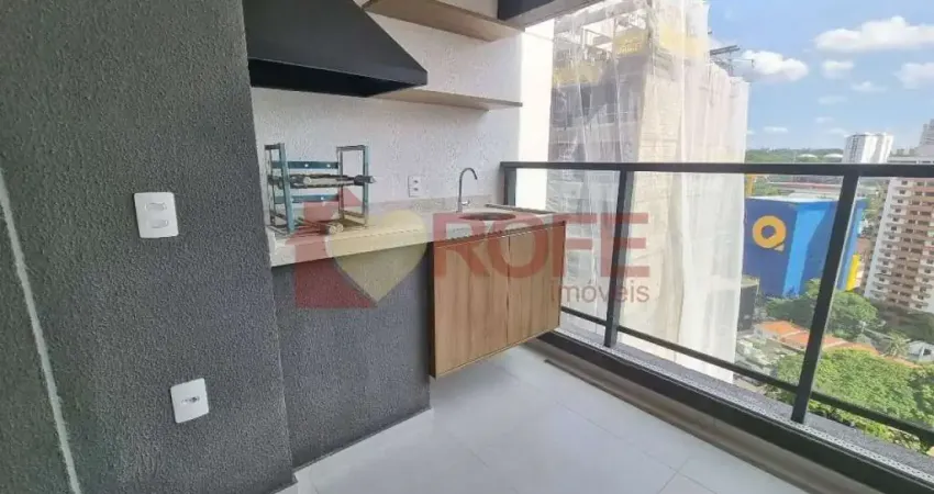 Apartamento à venda, 61m², 2 quartos, varanda com  churrasqueira, 1 vaga - brooklin