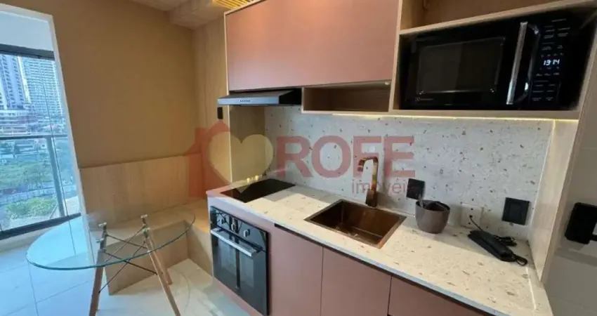 Studio para alugar, 25 m² por r$ 3.900,00/mês - brooklin - são paulo/sp