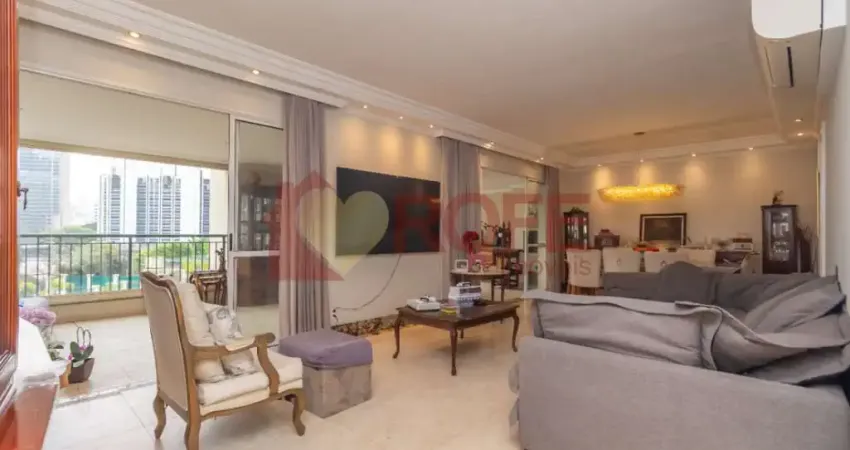 Apartamento à venda no brooklin - alto padrão próximo ao shopping morumbi - 205m², 4 suítes, 4 vagas