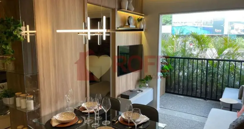 Apartamento com 2 dormitórios à venda, 41 m² por r$ 540.000,00 - campo belo - são paulo/sp